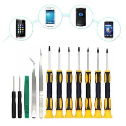 Один набор 12 в 1 отвертка Ремонт Tools Kit для iphone ipad ноутбука Камера часы JDH99