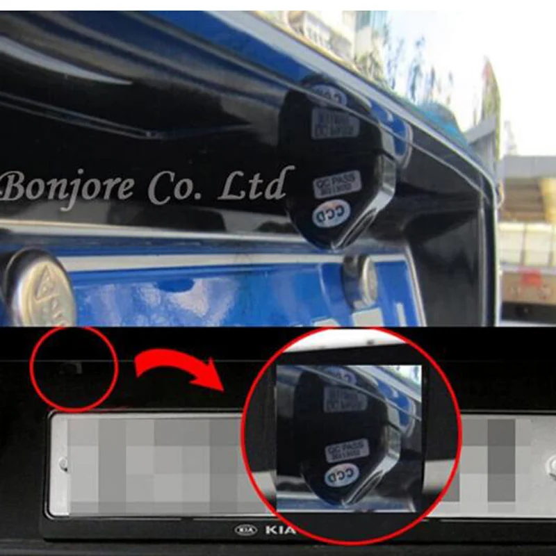 Новинка 2017 интеллектуальная камера заднего вида с динамической траекторией CCD