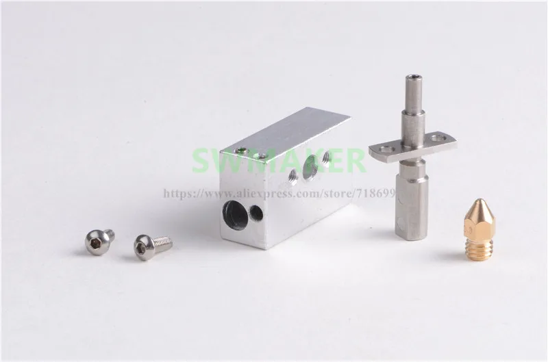 Funssor-Zortrax-M200-Hot-End-kit-Printhead-set-Heater-Block-Thermal-Barrier-Nozzle-0-4mm (2)