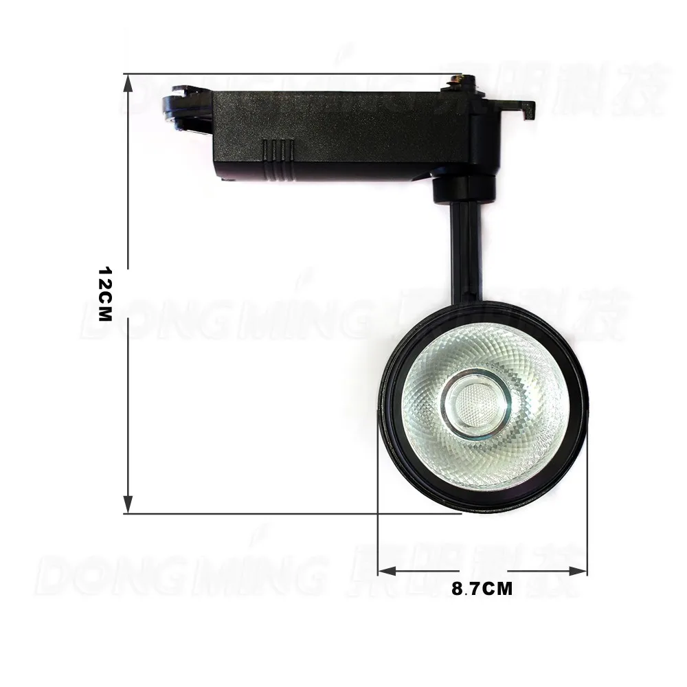Luz para Loja Luz de Ponto Pces Atacado Integração Led Cob Faixa - Shopping Iluminação Lâmpada Cor Opcional Branco Preto 10 20w 10 faixa luz para loja shopping iluminação lâmpada