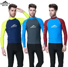 SBART Long Sleeve Rashguard Swim Shirts Men 2015 Summer Anti UV Quick Dry Rash Guard font