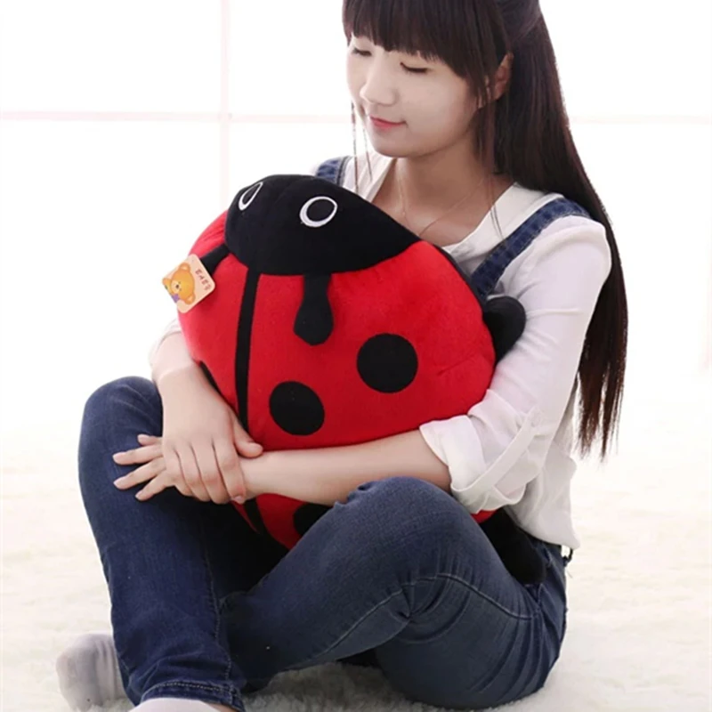 30cm Qixing ladybug plush pillow The new simulation of beetle plush