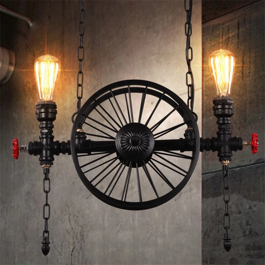 Loft vintage Creative Pendant Lights Personality Retro Restaurant/Bar