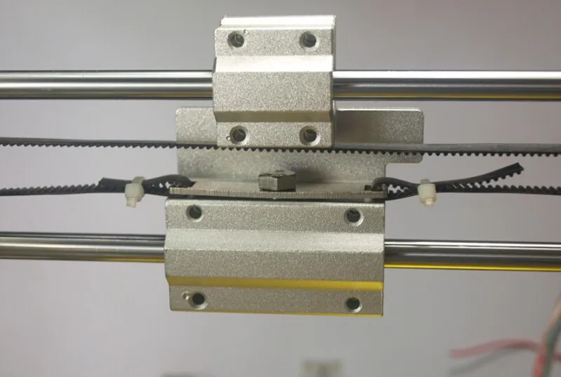 RepRap Prusa i3 оси x Двойной hotend х Металл двойной exturder каретки для DIY 3D принтер алюминиевый сплав 45 мм отверстие расстояние