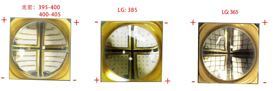 Комплект из 2 предметов, 10 Вт Светодиодный УФ ультрафиолетовый 6565 365nm 370nm 380nm 385nm 395nm 400nm 405nm