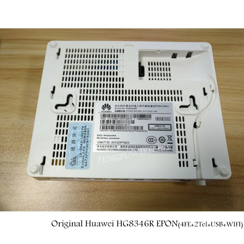 100 шт. оригинальный HG8346R EPON ONU ONT маршрутизатор 4FE + 2Tel USB WIFI такой же fuction как HG8347R HG8240F