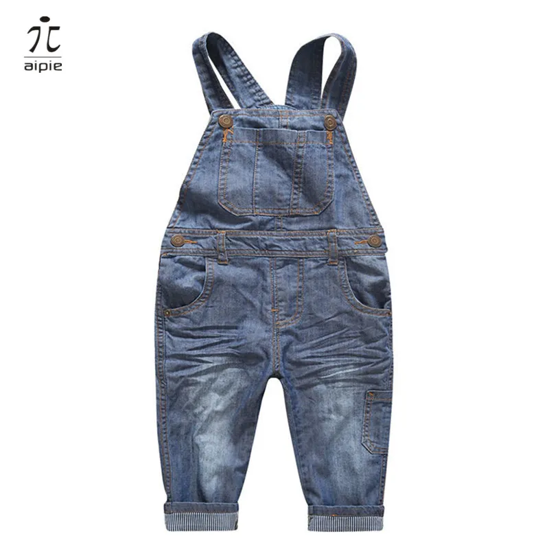 aipie 1pcs New Arrival 2016 Brand Fashion Children Overalls For Unisex