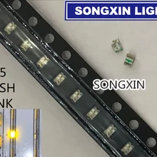 100 шт 0805 вспышка светодиодный smd-диоды желтый зеленый свет излучающий Diod Alto Brilho 0805 Blink изменение цвета YG 570-575NM