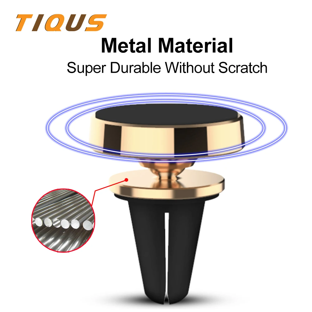 TIQUS Автомобильный держатель для телефона Магнитный держатель для мобильного телефона Универсальный Автомобильный держатель для мобильного телефона
