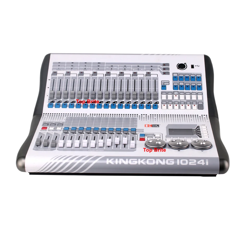 Kingkong KK 1024i профессиональный DMX контроллер 1024 каналы встроенный 135 графика