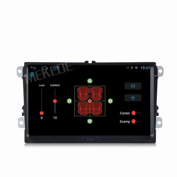 Excellent by DHL or Fedex 20pcs Android 9 inch B6 B5 B7 Passat Car GPS Navigation without DVD For V W Golf GPS Polo Car Stereo Radio GPS 4