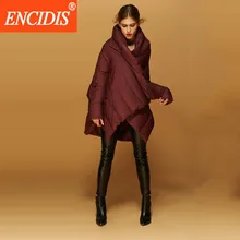 Asymmetric Length Winter Jacket Women Medium-long Down Coat 2016 New Fashion Women jacket Winter High Quality Coats Parka M325