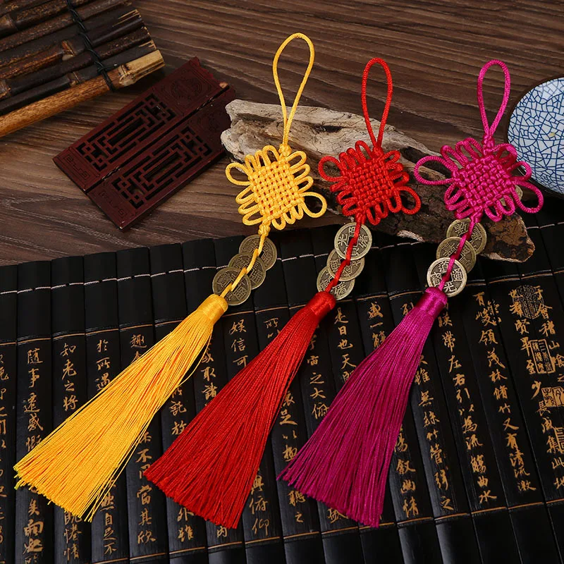 Handmade Knot Chinese Traditional Tassel Accessories Hang Pendant