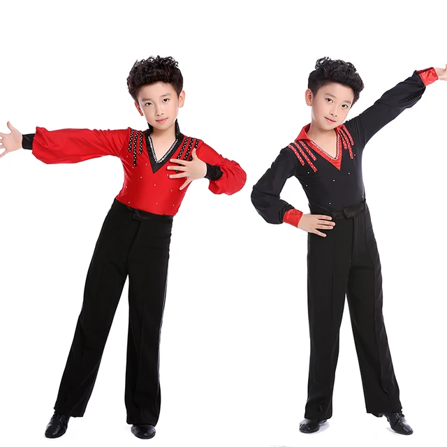 boys Latin dance costume performance costumes setin Latin from Novelty
