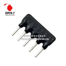 20 штук корпус типа dip сети резисторная матрица 5pin 470R 510R 470 510 1 К 2 К 2,2 К 3,3 К 4,7 К 5,1 К 10 К 20 К 22 К 47 К 100 К Ом