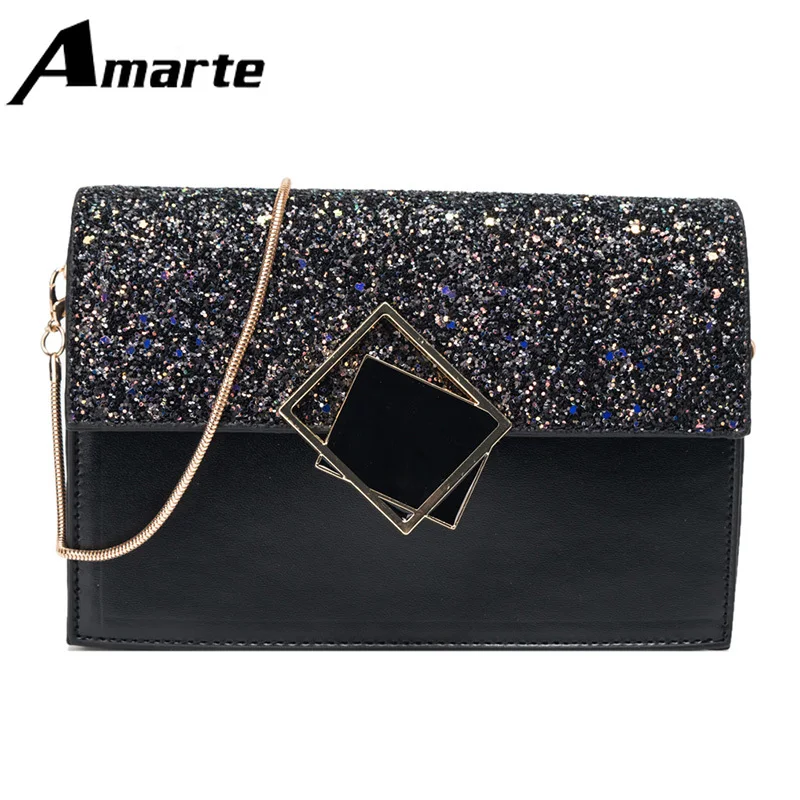 

2019 Amarte New Fashion Women Bag Casual Wild Luxury Sequin Crossbody Bag Travel Fitness Multicolor Optional Shoulder Bags