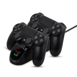 Зарядка через usb Зарядное устройство для PS4 док-станции для PS4 PS4 тонкий PS4 Pro контроллер с светодиодный свет для контроллера DualShock 4