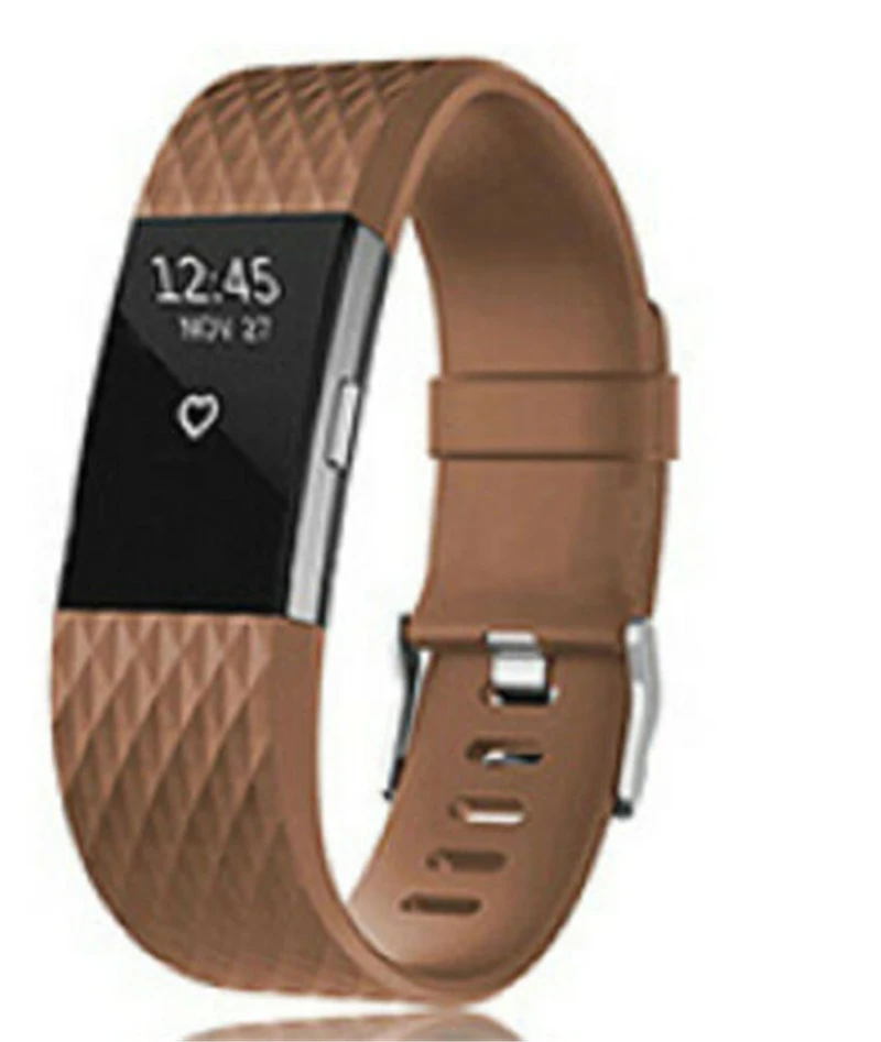 G Замена силиконовые наручные часы спортивный ремешок для Fitbit Charge 2 браслет - Цвет: G