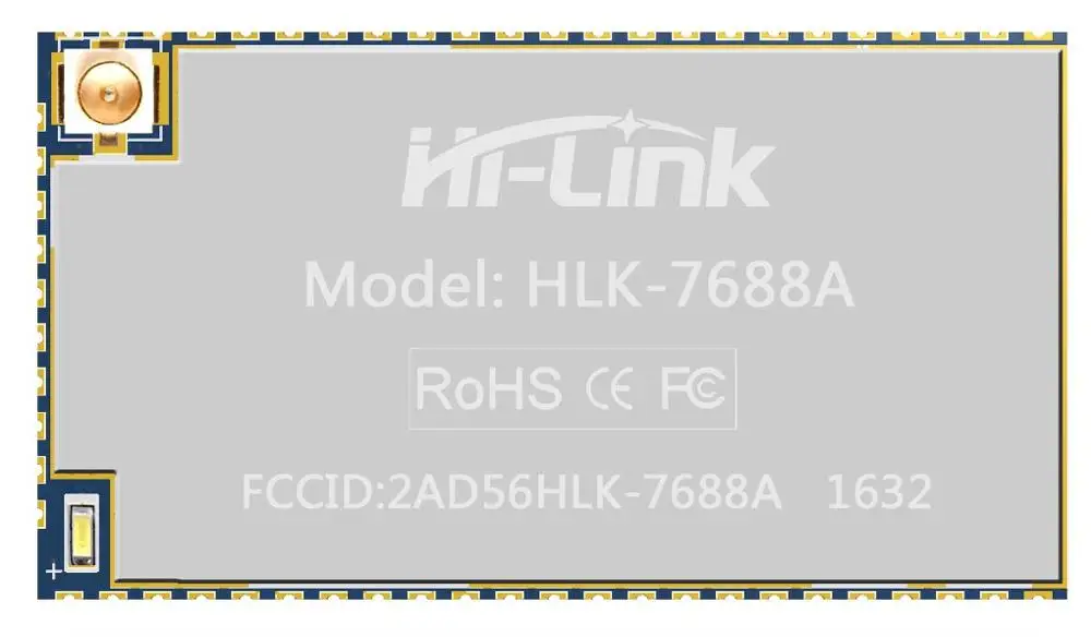 Новый UART последовательный порт WiFi модуль SPI беспроводную маршрутизацию OpenWRT могут быть разработаны два раза mt7688a