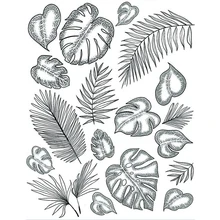 Лист прозрачный силиконовый штамп/печать для DIY скрапбукинга/фотоальбом декоративный прозрачный штамп