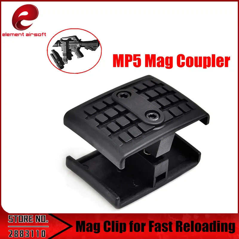 Element MP5 Mag Coupler for MP5 Series Softair Electric SMG Rifle