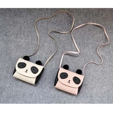 Модная женская длинная сумка на плечо с ремешком новая дизайнерская Рождественская панда Детская сумка для девочки сумка на плечо новая мультяшная Детская сумка для телефона