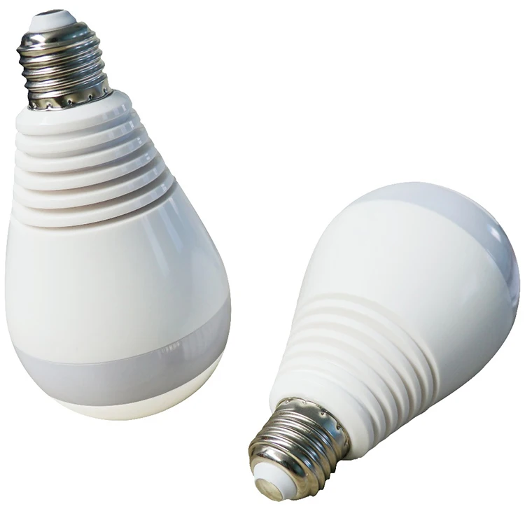 

MBOSS Bulb Cam VR 360 Wifi Panoramic Surveillance IP Security Camera CCTV Cam 960P HD