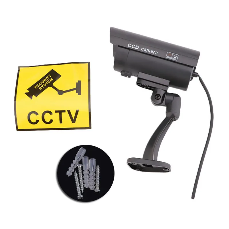 Наружное внутреннее видеонаблюдение высокая имитация IP поддельный манекен камера светодиодный светильник Домашнее ночное оборудование для безопасности