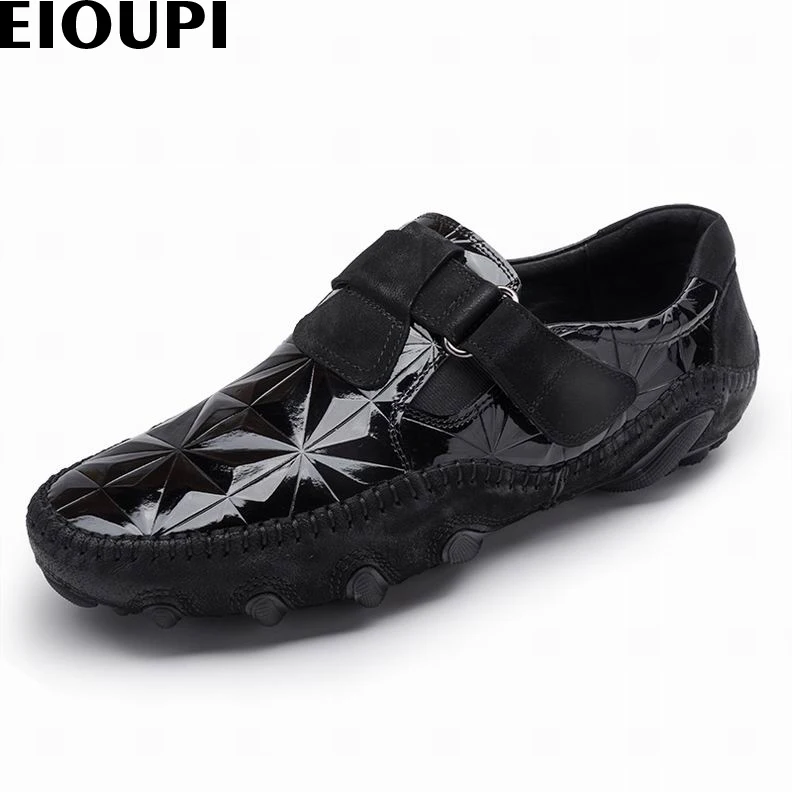 EIOUPI/ дизайн; Мужская модная деловая повседневная обувь из натуральной кожи в стиле ретро; дышащая мужская обувь e056-1-67