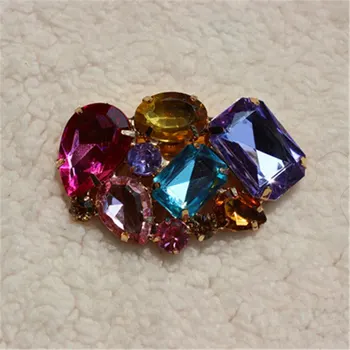 

Crystal Shoes Buckle Clips Bridal Charm Decor Fashion Shoe Accessories Shoe Decorations for Women Girl 4Styles