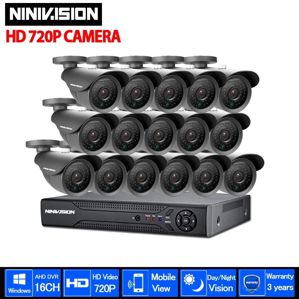 bilder für 16CH 720 P AHD HDMI 1080 P CCTV-System 16 stücke 2000TVL Außen sicherheit wasserdichte Kamera video surveillance kit System keine HDD bilder für 16CH 720 P AHD HDMI 1080 P CCTV-System 16 stücke 2000TVL Außen sicherheit wasserdichte Kamera video surveillance kit System keine HDD