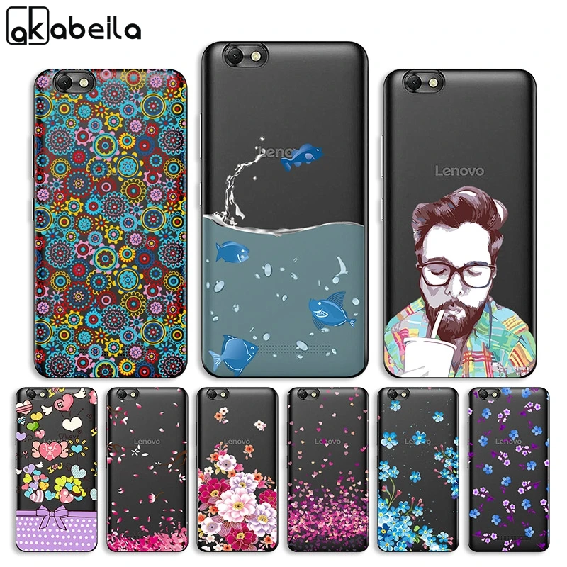 

Lenovo a2020a40 Case Silicone 5.0" Soft TPU Case Cover For Lenovo Vibe C A2020 A2020a40 DS A 2020 Back Bumper Shell Skin