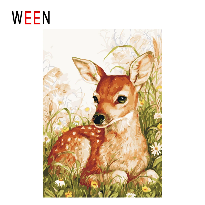 deer painting