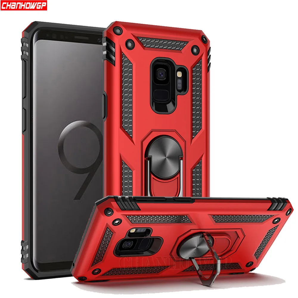 

Ring Clasp Military Case For Samsung Galaxy A10 A20 A30 A40 A50 A70 M10 M20 S8 S9 S10 Plus J3 J4 J6 J7 A7 A9 A6 A8 2018 Cover