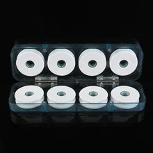 2016 sell hot 8 butterfly portable fishing line bobbins plastic storage box box fishing tackle box retail price