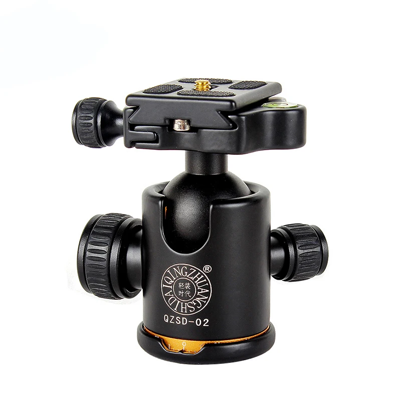 Tripod Head Ball Head Camera Tripod Monopod 360 Degree Fluid Rotation