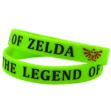 OBH 2 шт Debossed легенда о Зельде силиконовый резиновый браслет для геймеров