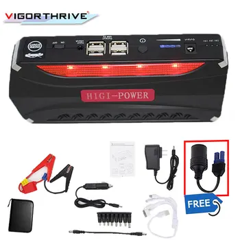 

Multi-function portable car Jump Starter mobile phone laptop Emergency Battery Charger car Power Bank for Petrol