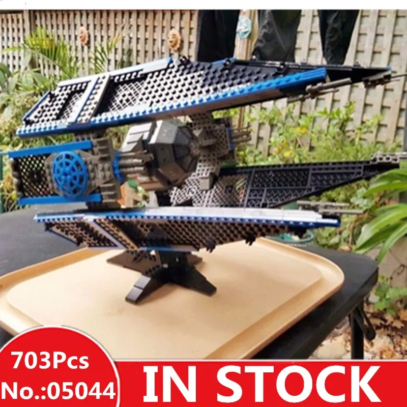 H&HXY IN STOCK 05044 Star Model The TIE Interceptor wars 703pcs Building Blocks Bricks lepin Toys 7181 Christmas Gifts H&HXY IN STOCK 05044 Star Model The TIE Interceptor wars 703pcs Building Blocks Bricks lepin Toys 7181 Christmas Gifts