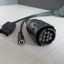 Top quality one year warranty Motorcycle Connector For bmw ICOM D motor cable For bmw icom motorcycle diagnostic cable