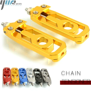 

For YAMAHA mt-09 mt09 MT-09 TRACER FZ-09 FJ-09 2013-2017 Motorcycle Accessories CNC Chain Adjusters Tensioners Catena