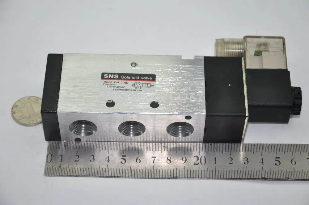 3V410-15 RC1/2 '&#x27DC12V DC24V 220V 2 положения 3 порта электромагнитный клапан управления (3 В