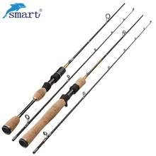 Смарт 1,8 м 2 секции UL Удочка Vara De Pesca Рыбная Удочка Canne a Peche Carpe спиннинг Литье удочка стенд