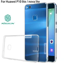 Huawei p10 lite case soft тпу nillkin оригинальный huawei nova p10 Lite Задняя Крышка coque телефон fundas P10 lite силиконовый саппу 5.2″