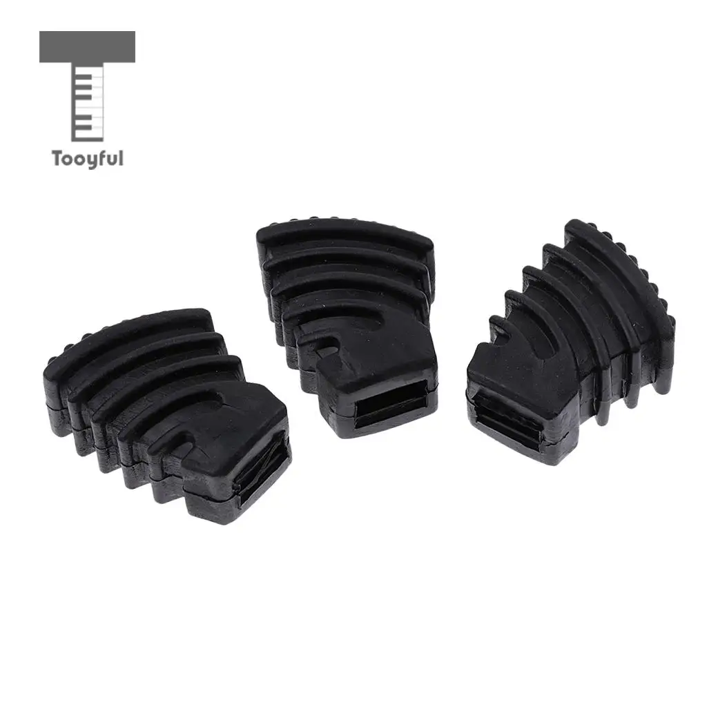 3pcs Replacement Rubber Feet for Single Braced Drum Hardware Cymbal Stands