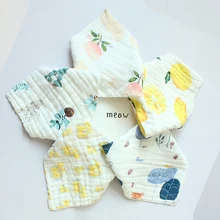 1pcs 20-style Cotton Triangle Baby Bibs&Burp Cloths Bandana Bib Colorful Infant Boys Girls Comfortable Waterproof Bib Bandanas