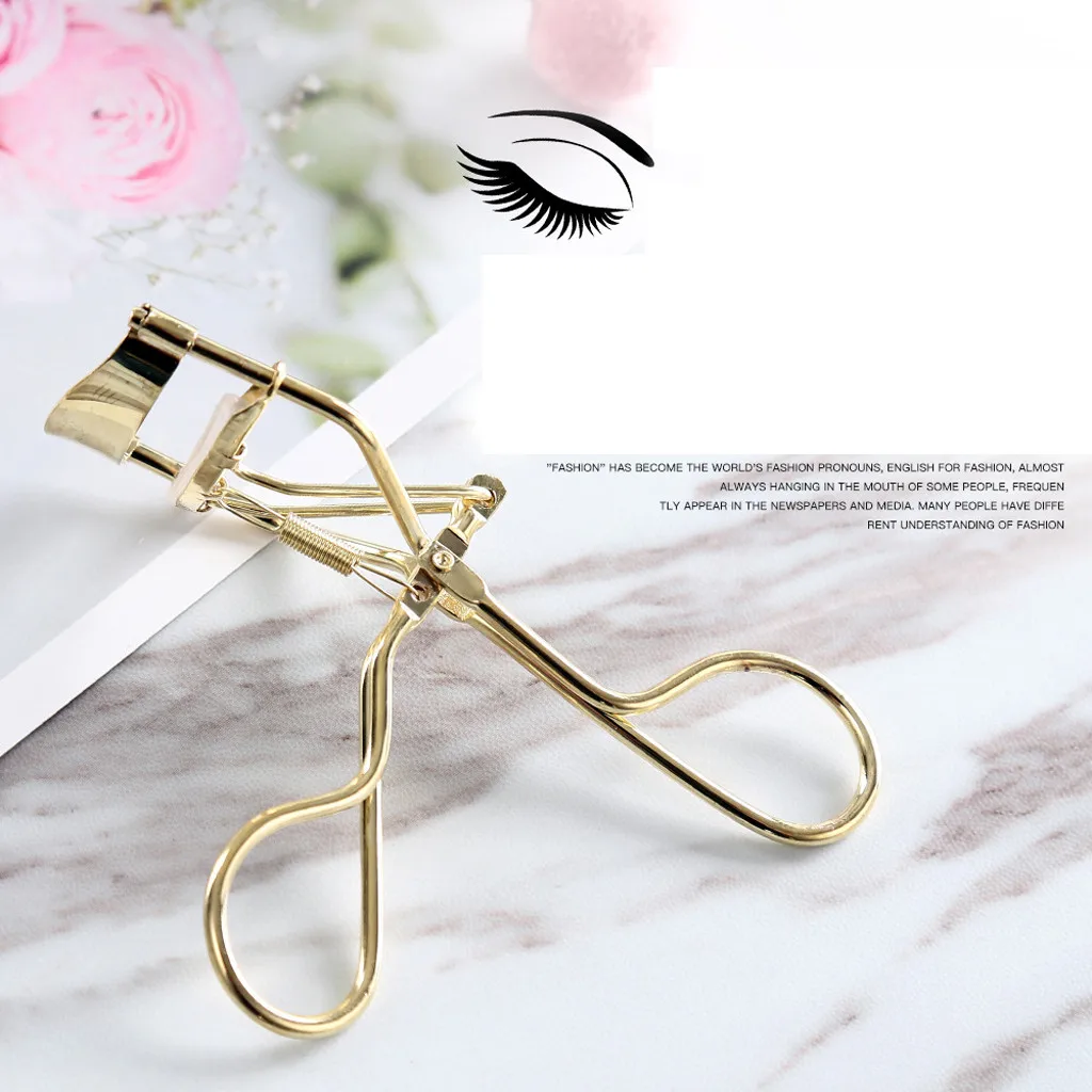 Professional Eyelash Curler Eye Lashes Curling Clip False Eyelashes Cosmetic Makeup Handle Metal Tool | Красота и здоровье