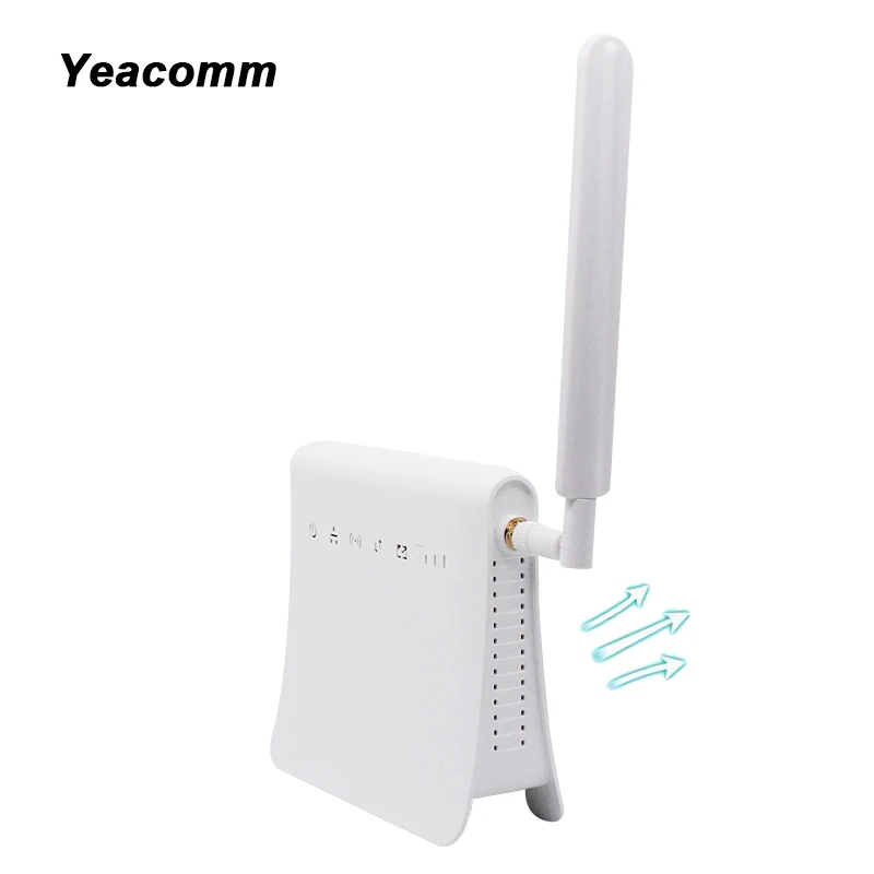  Unlocked 300Mbps indoor LTE CPE 4G Mobile WIFI Router with Sim Card Slot and LAN Port