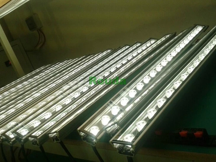 Dmx led настенная шайба 24 Вт ip65 шайба 46*46*1000 м ландшафтное освещение 10% off