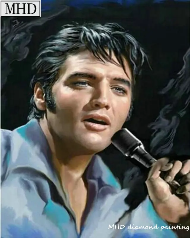 5D DIY Diamond Painting "Elvis Presley" Embroidery Full Square Diamond